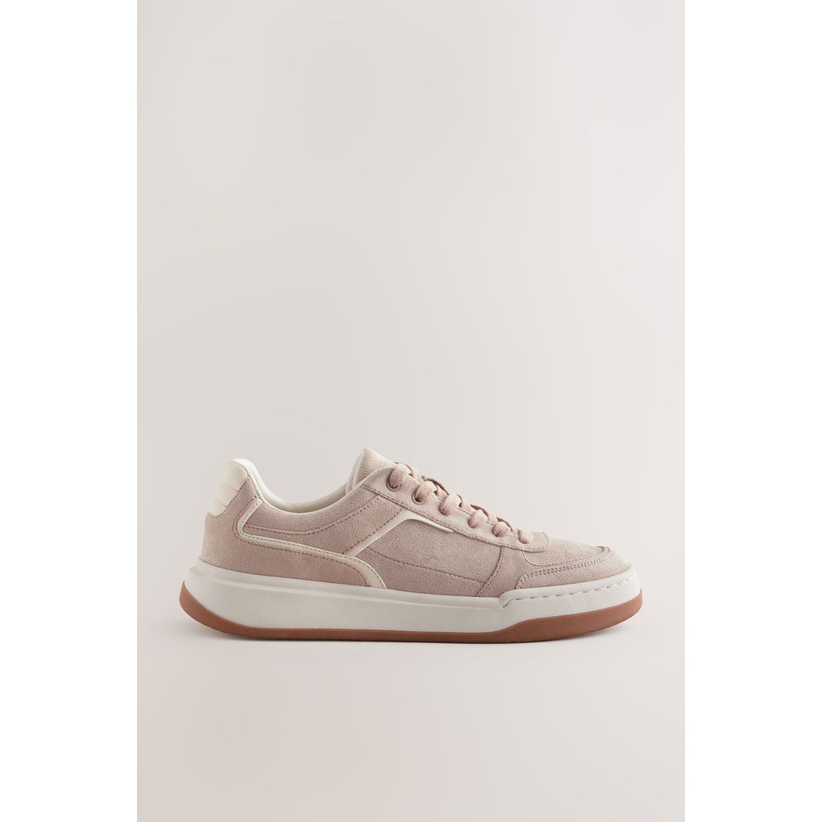 Baskets forever comfort® à lacets style rétro rose blush, NEXT