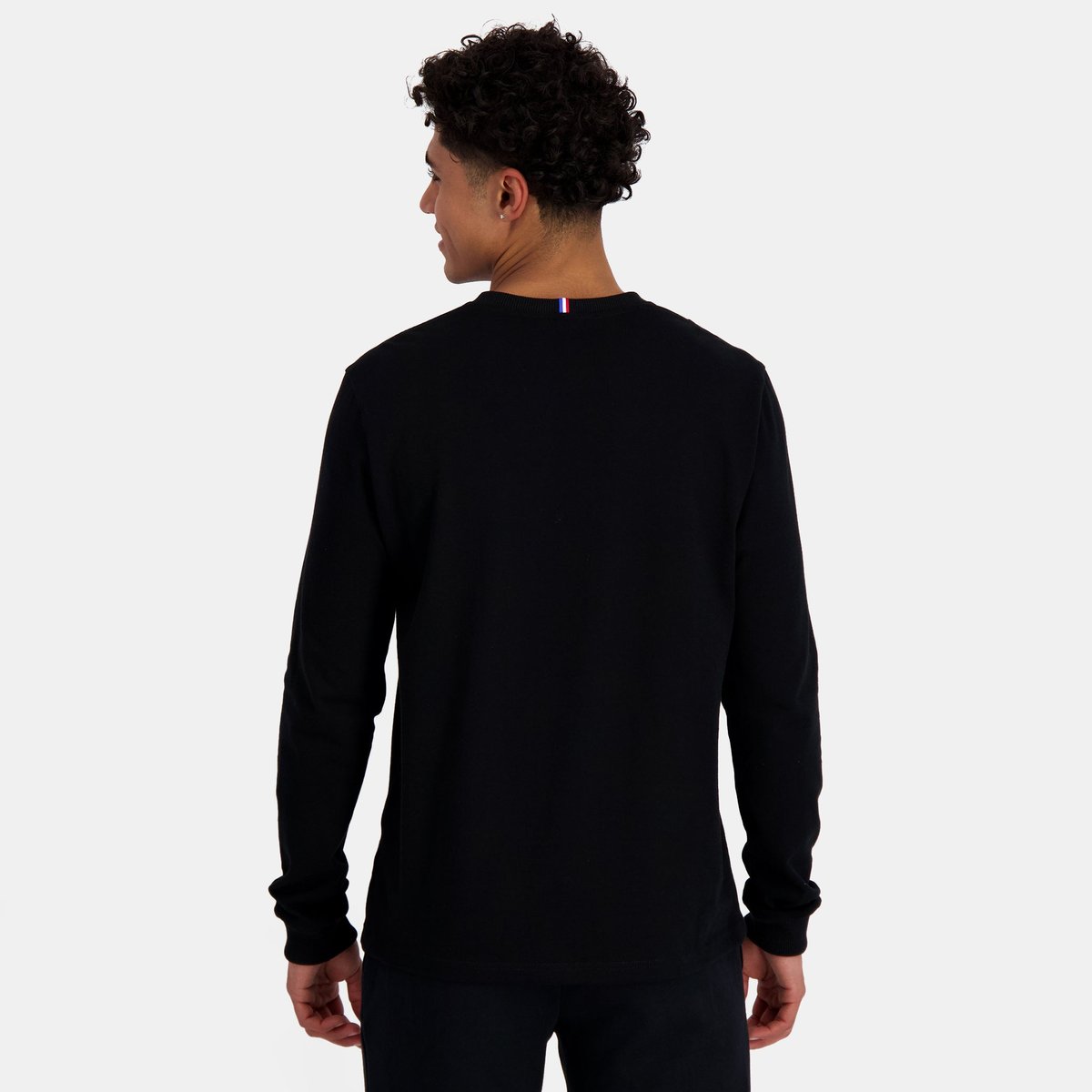 T-shirt manches longues Ton sur ton black, LE COQ SPORTIF