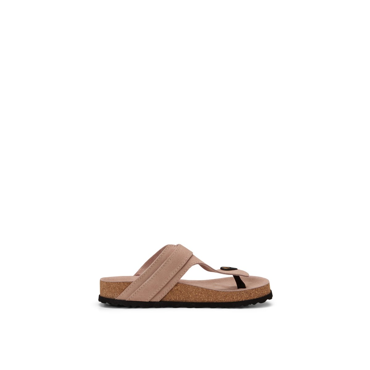 Mule pour orteil Modèle Quinn en cuir velours doux rosa, MARC O'POLO