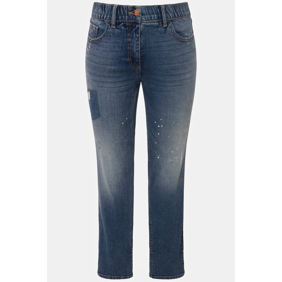 Jean Sarah, effets destroy bleu jean, ULLA POPKEN