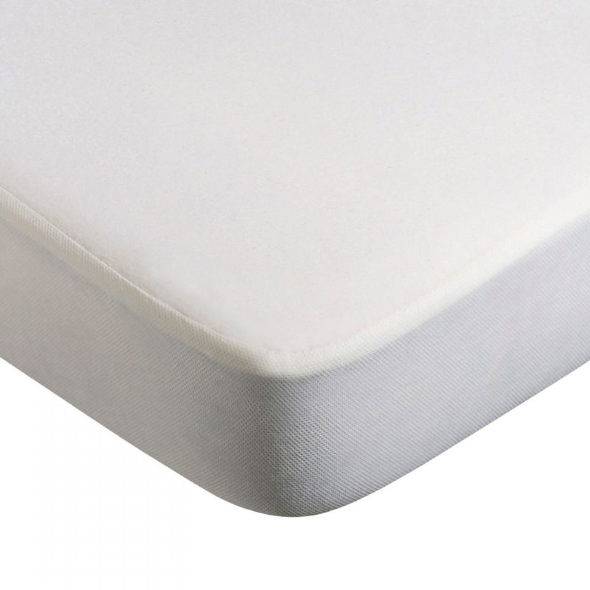 Protège matelas en bambou pour berceau Kumi 68x40 cm blanc, CHARLIE CRANE