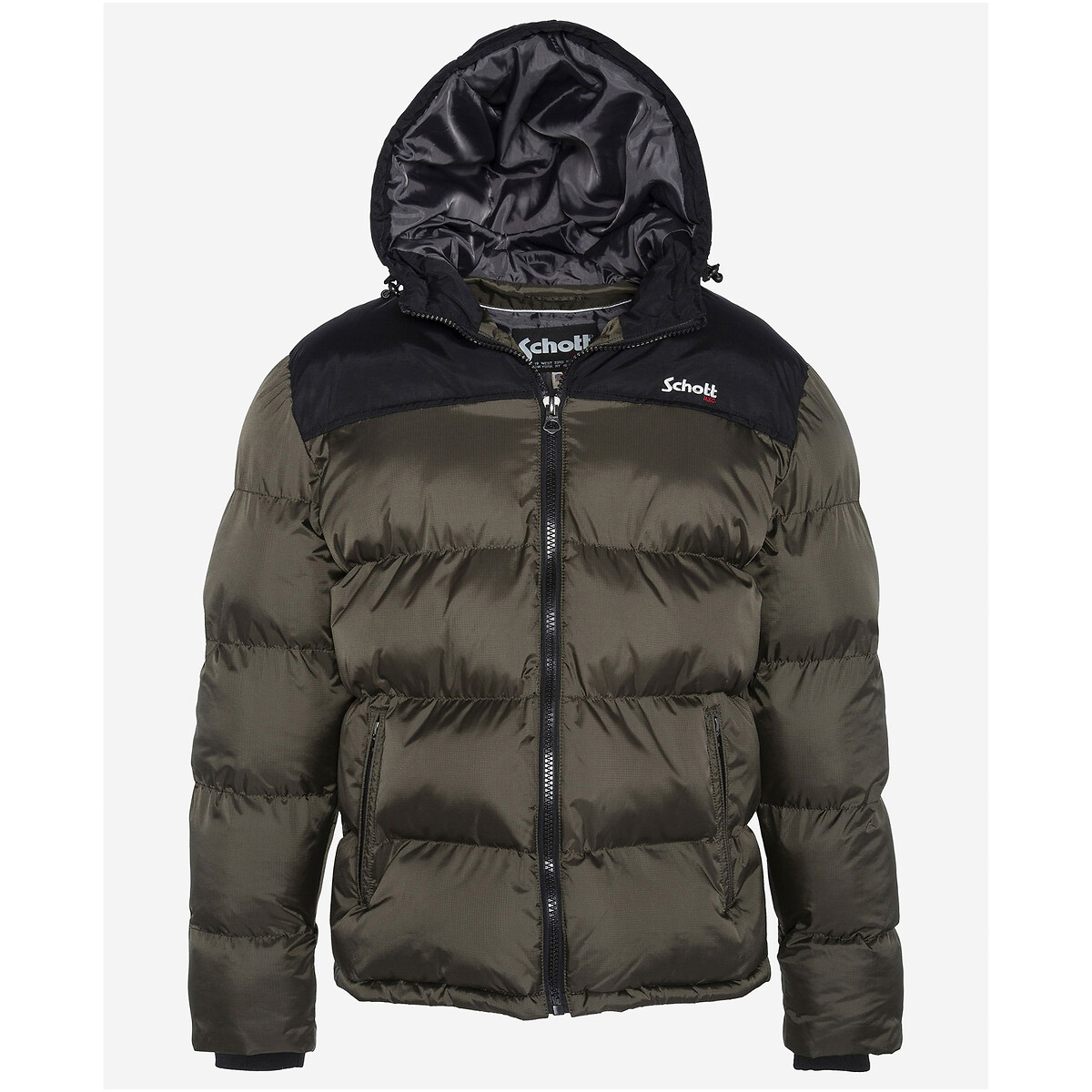 Doudoune à capuche 10-16 ans kaki, SCHOTT