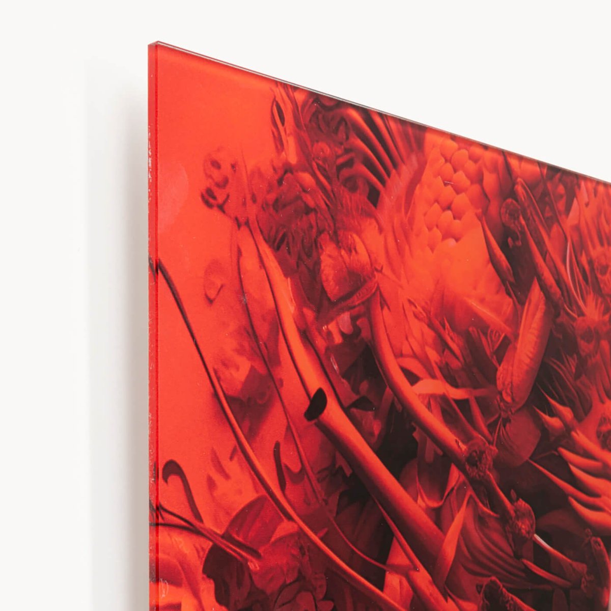 Tableau en verre muse rouge, KARE DESIGN