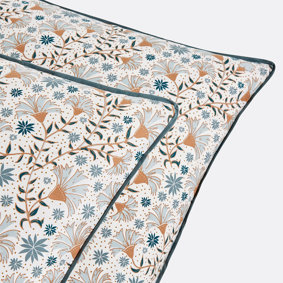 Taie d'oreiller percale de coton, imprimé fleurs, Kalyan imprimé fleurs, LA REDOUTE INTERIEURS