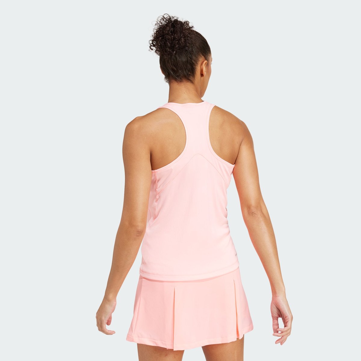 Débardeur de tennis Club pink spark, adidas Performance