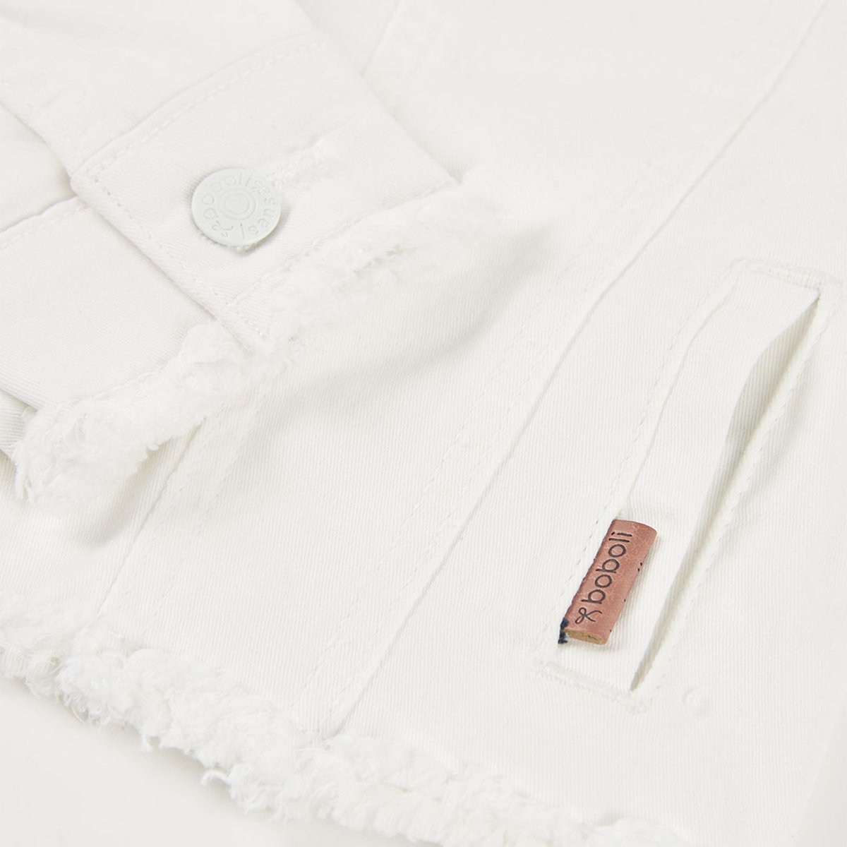 Veste coton blanc, BOBOLI