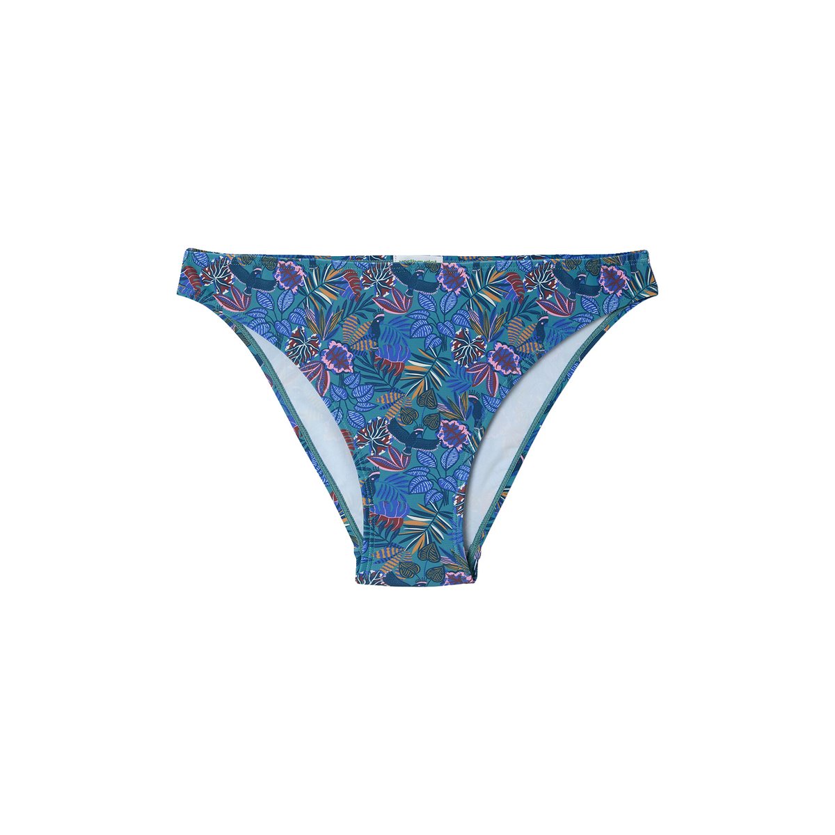 Maillot de bain 2 pièces capsule famille bleu, VERTBAUDET