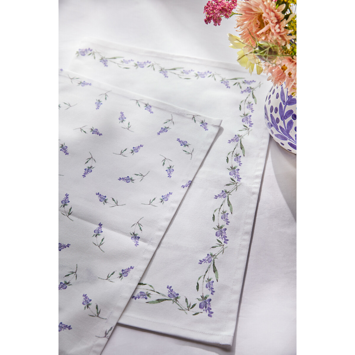 Set of 2 Lavandula Tea Towels multi-coloured, SOPHIE CONRAN FOR PORTMEIRION