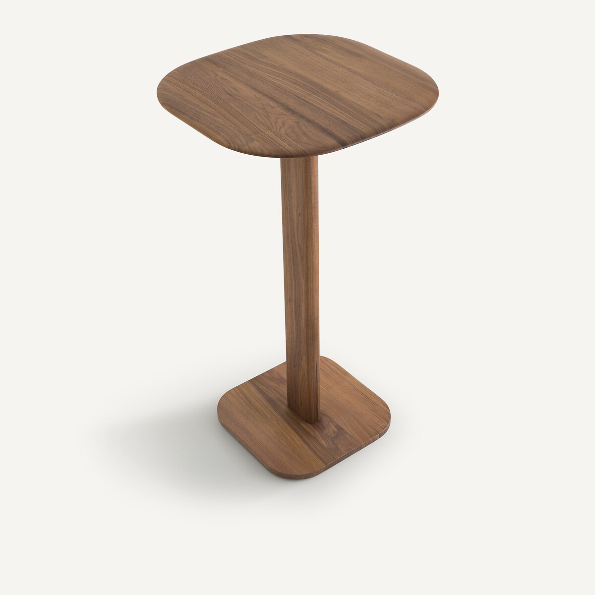 Monceau Solid Walnut Gallina Designed 2 Seater High Bistro Table walnut, EMMANUEL GALLINA X AM.PM