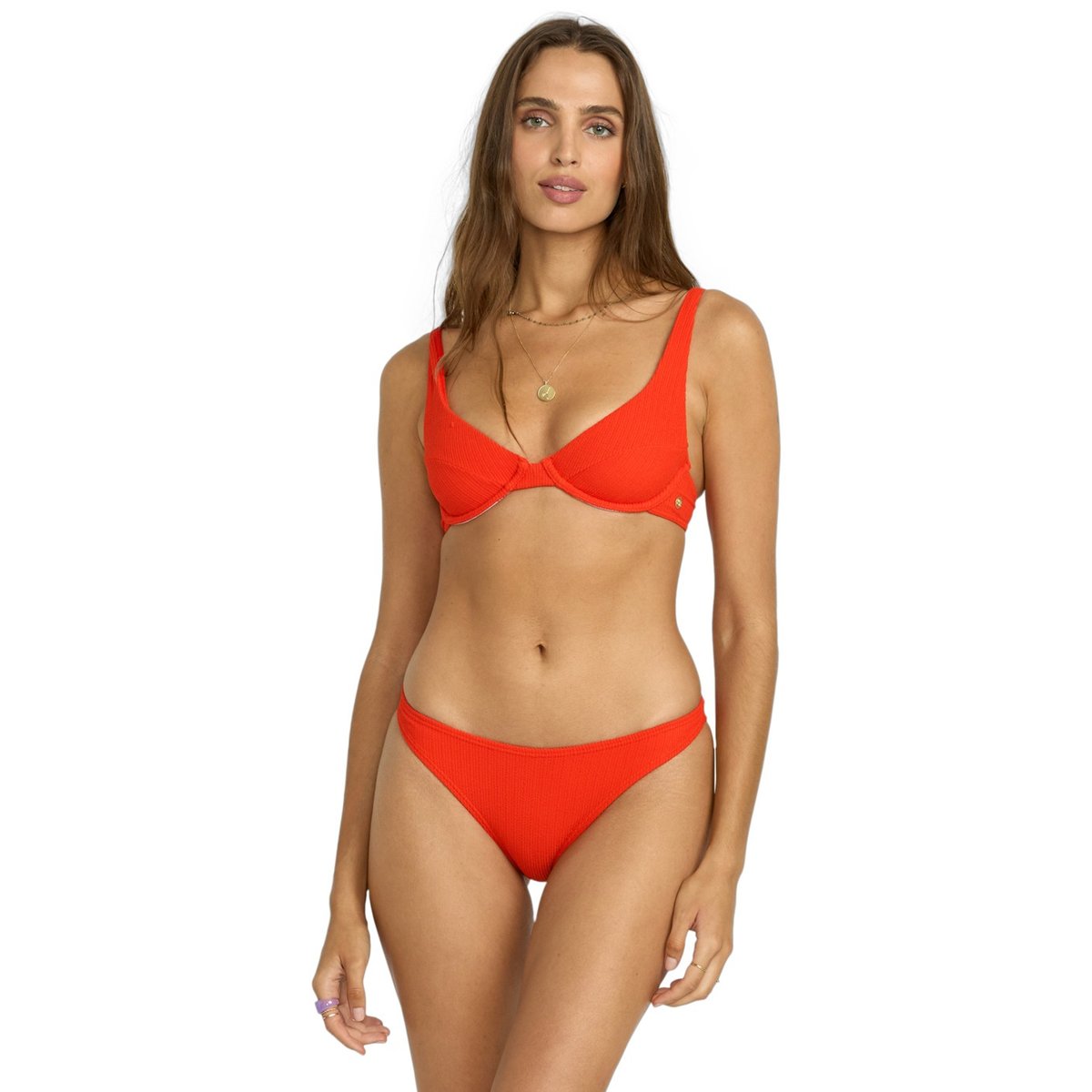 Bas de bikinis RED ALOHA rouge red aloha, BILLABONG