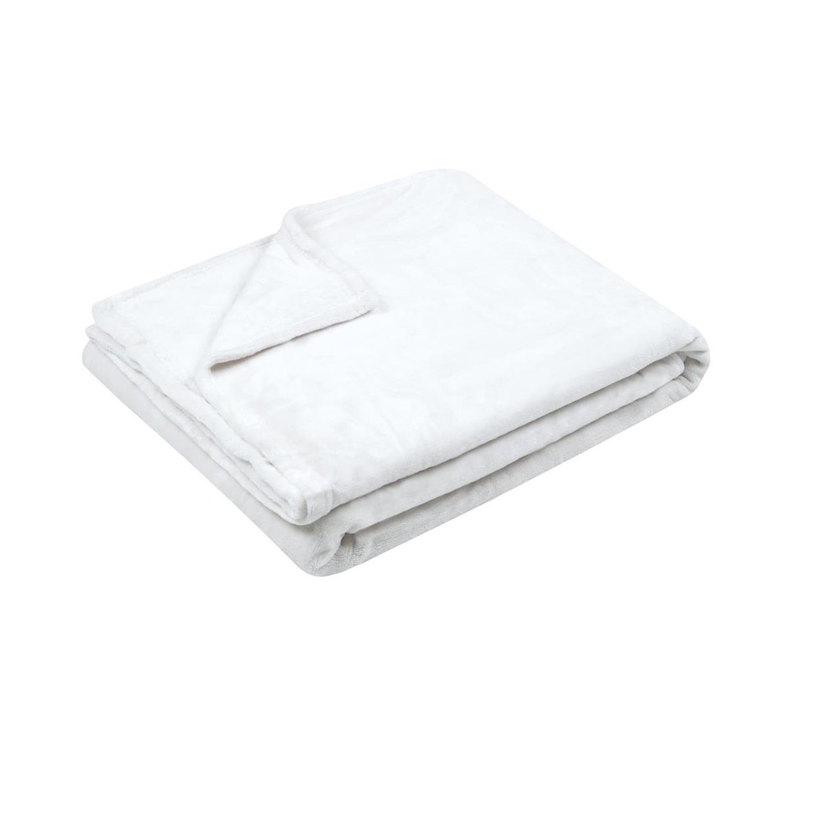 Plaid uni Doudou blanc, EDEN