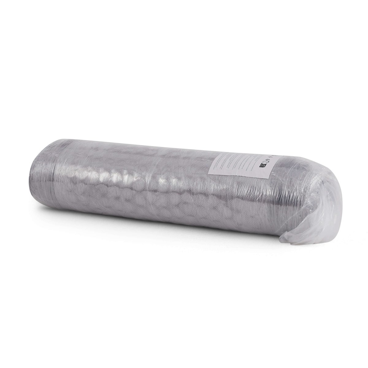 Canapé droit compressé fixe velours KENEDY gris, BAÏTA
