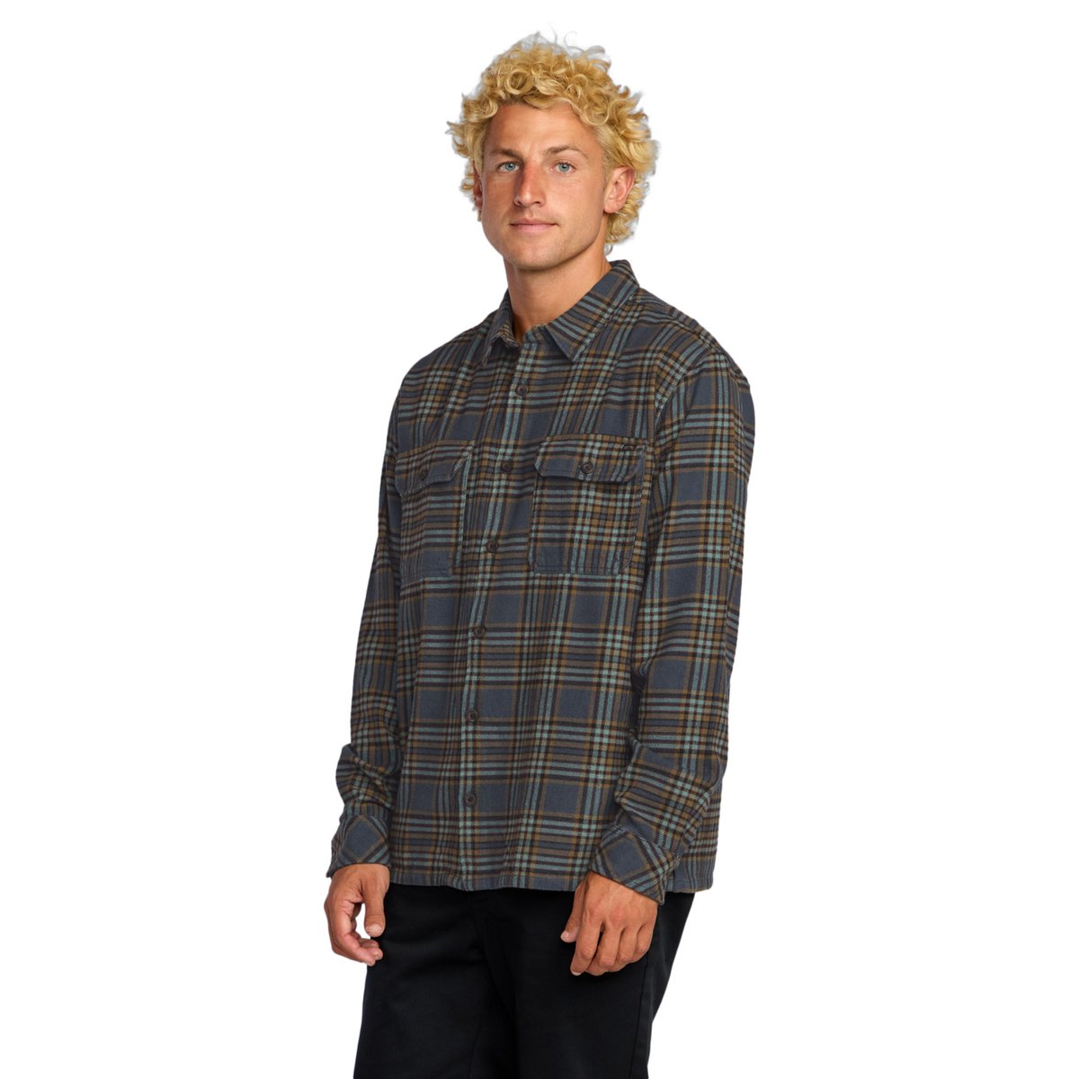 Chemise manches longues OFFSHORE bleu midnight, BILLABONG
