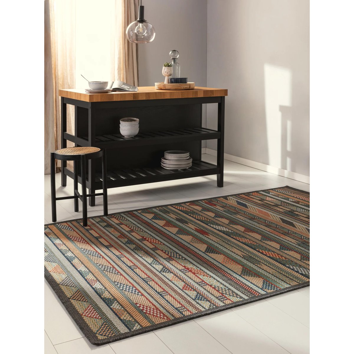 Tapis d'extérieur & intérieur MIRENA multicouleur, BENUTA