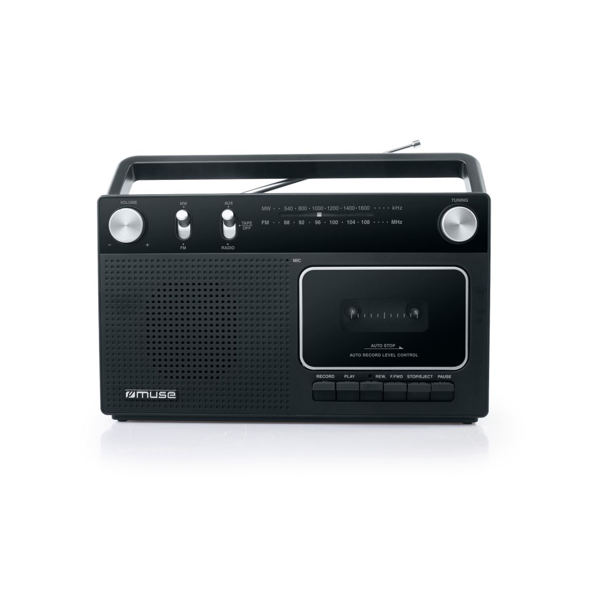 Radio cassette M-152 RC couleur unique, MUSE