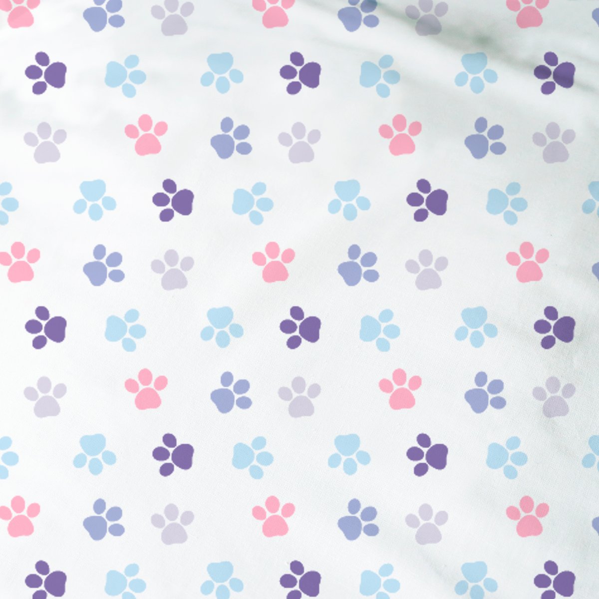 Parure de lit imprimée 100% coton, WAF bleu, PAT PATROUILLE
