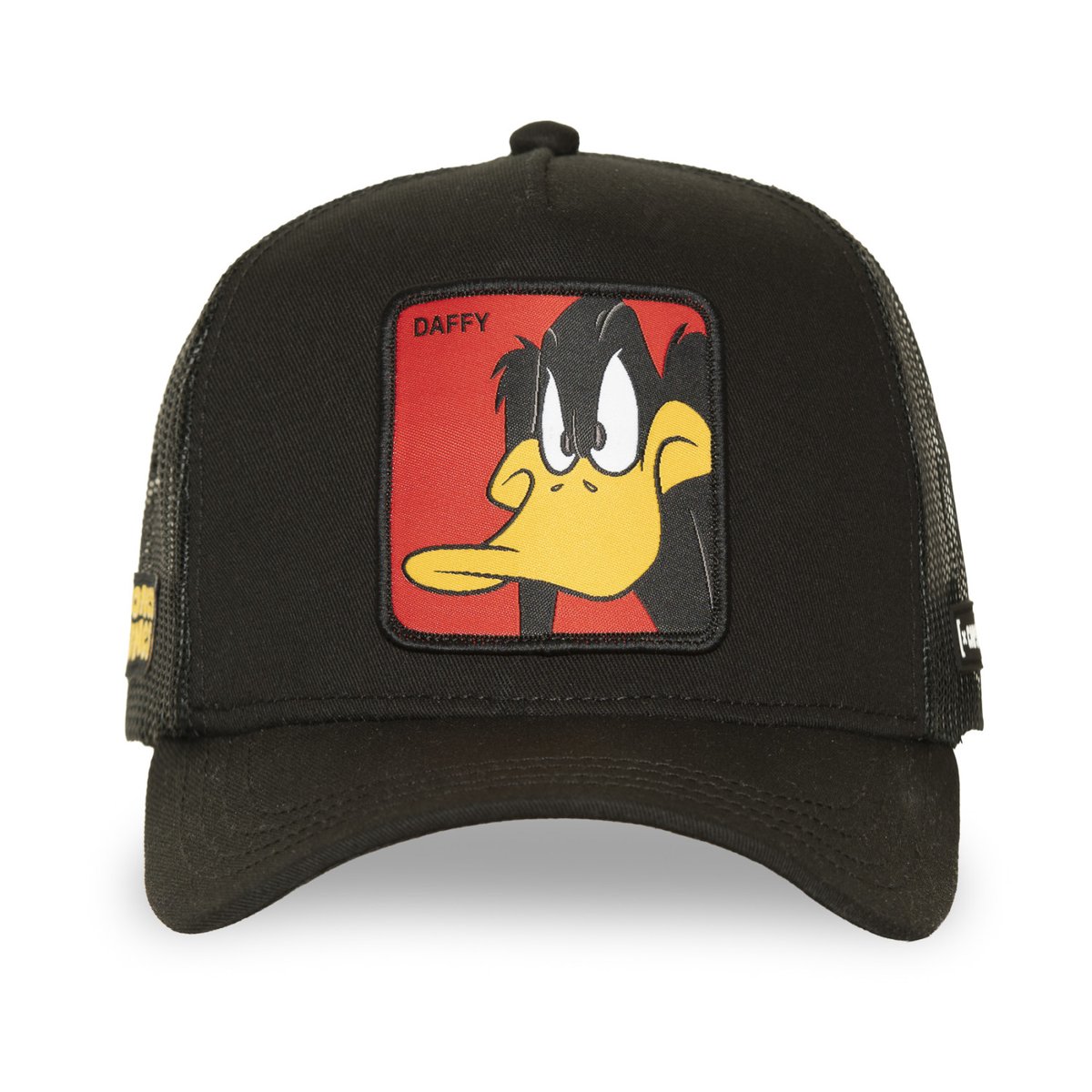 Casquette trucker Looney Tunes Daffy noir/rouge/blanc/jaune, CAPSLAB