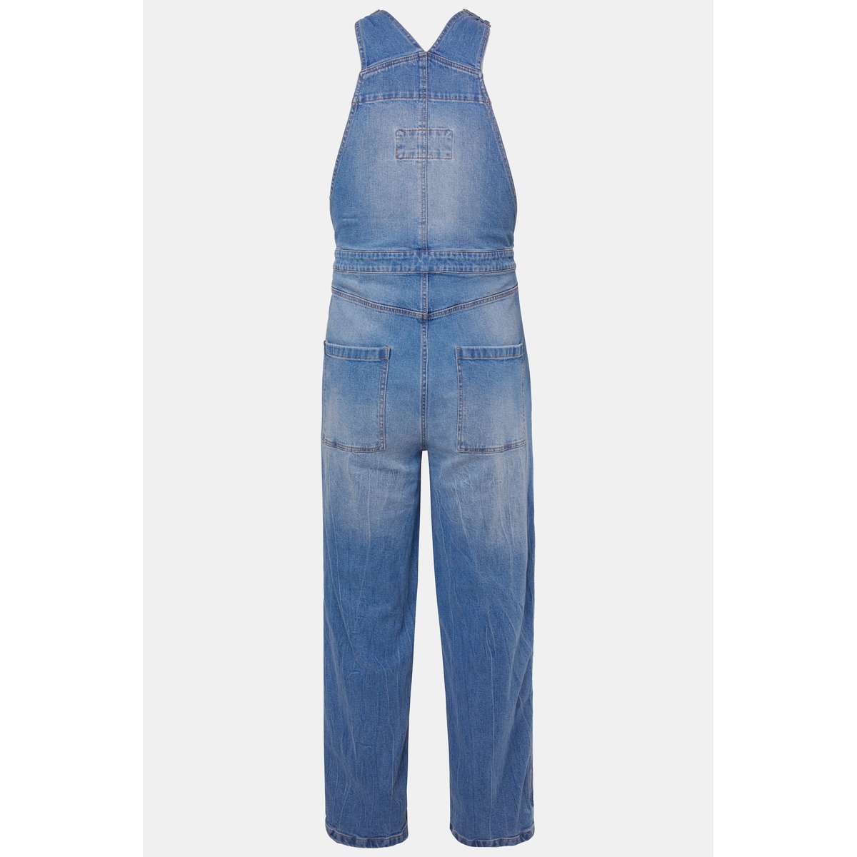 Salopette en jean, coupe Baggy Fit bleu jean, STHUGE