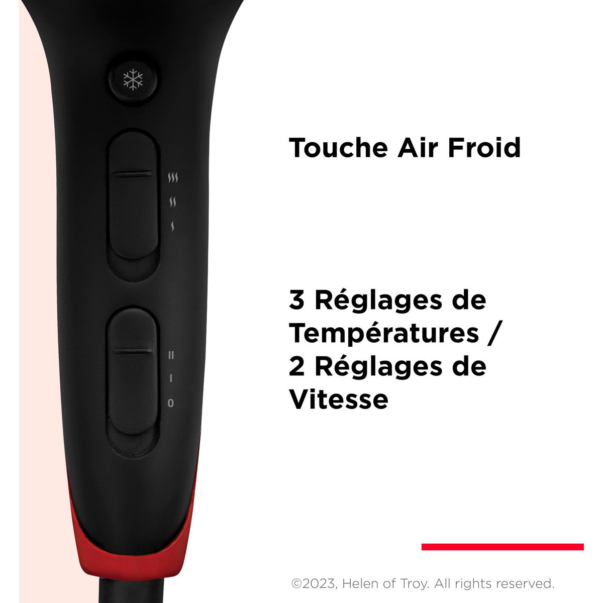 Sèche cheveux Smoothstay RVDR5317 noir, REVLON