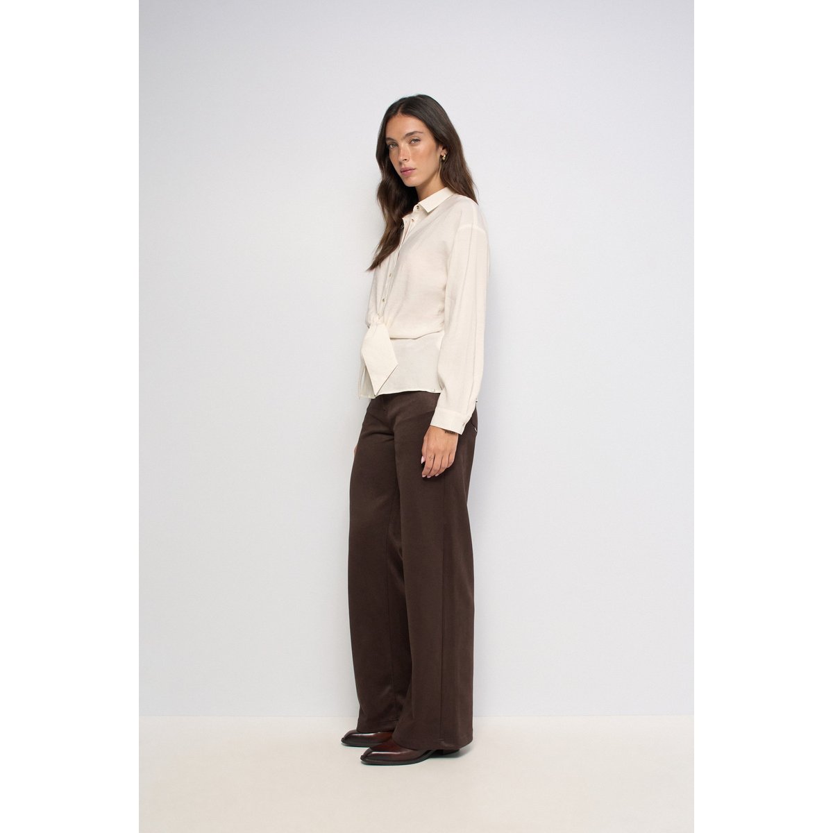 CHEMISE À NOEUD beige, SALSA JEANS