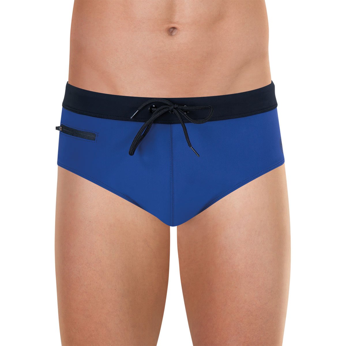 Slip de bain construction traveler bleu, ATHENA