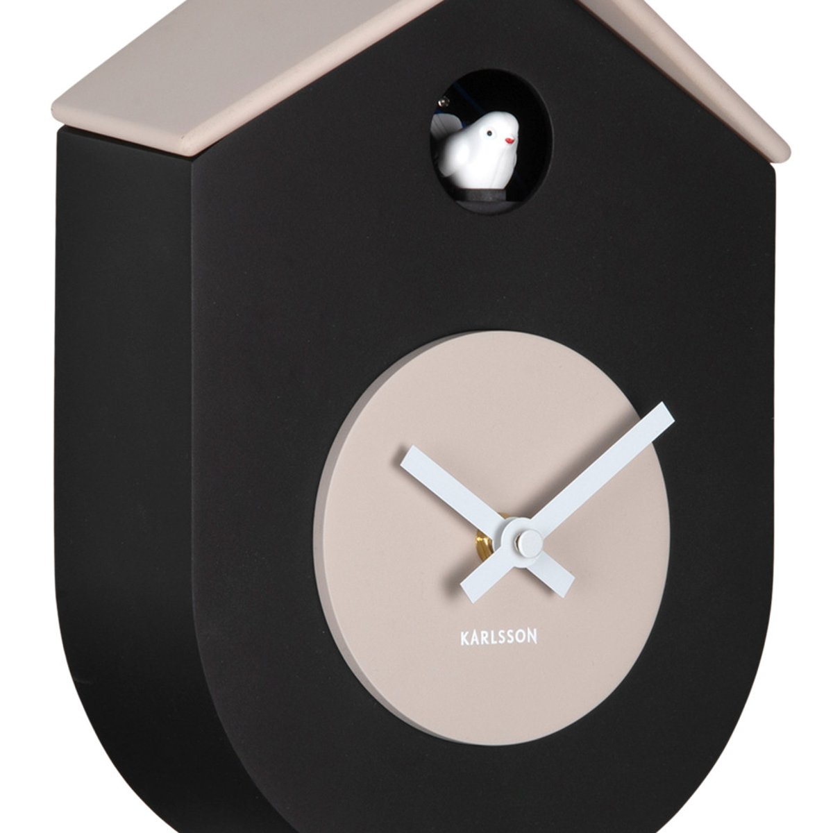 Horloge à pendule- GRATO CUCKOO noir, KARLSSON