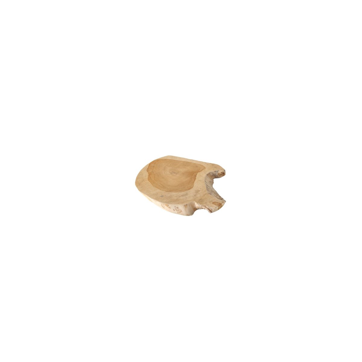Décoration Centre de Table Rondelle de Bois Teck Naturel - Diamètre 32cm bois, WADIGA