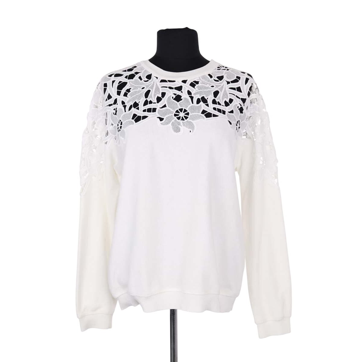 Pull - Très Bon État blanc, SANDRO