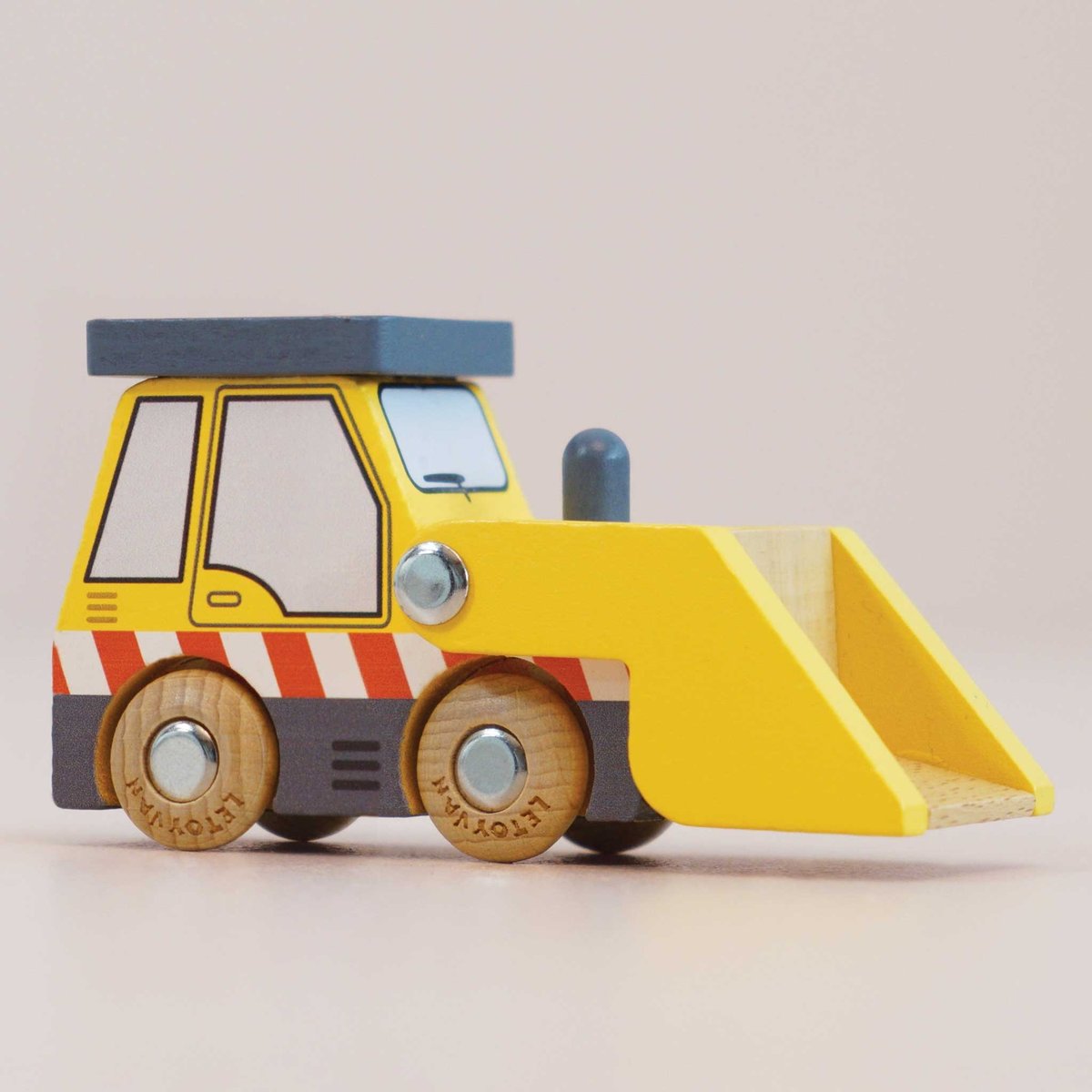 Bulldozer Vince No 38 jaune, LE TOY VAN