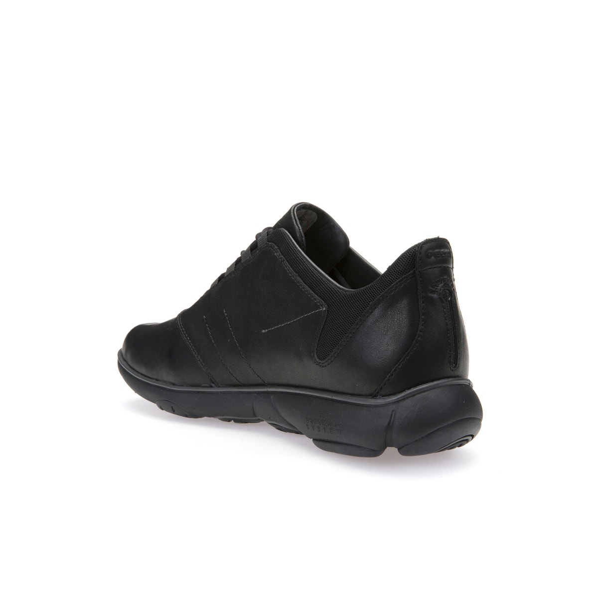 Baskets cuir Nebula noir, GEOX