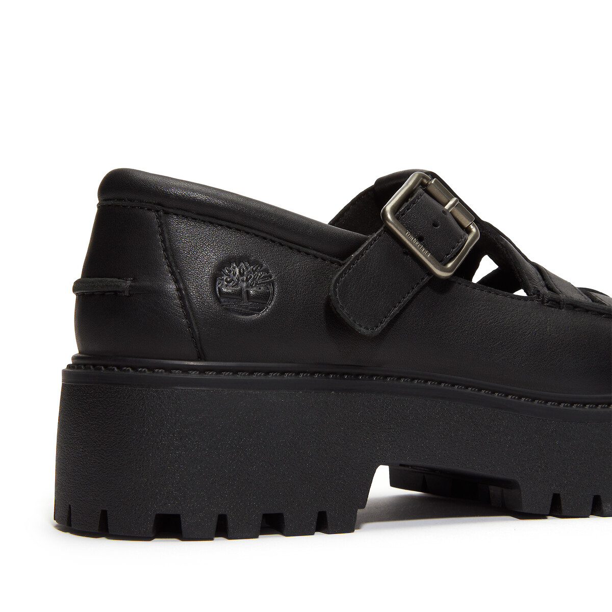 Fisherman-Style Wedge Brogues, Stone Street black, TIMBERLAND
