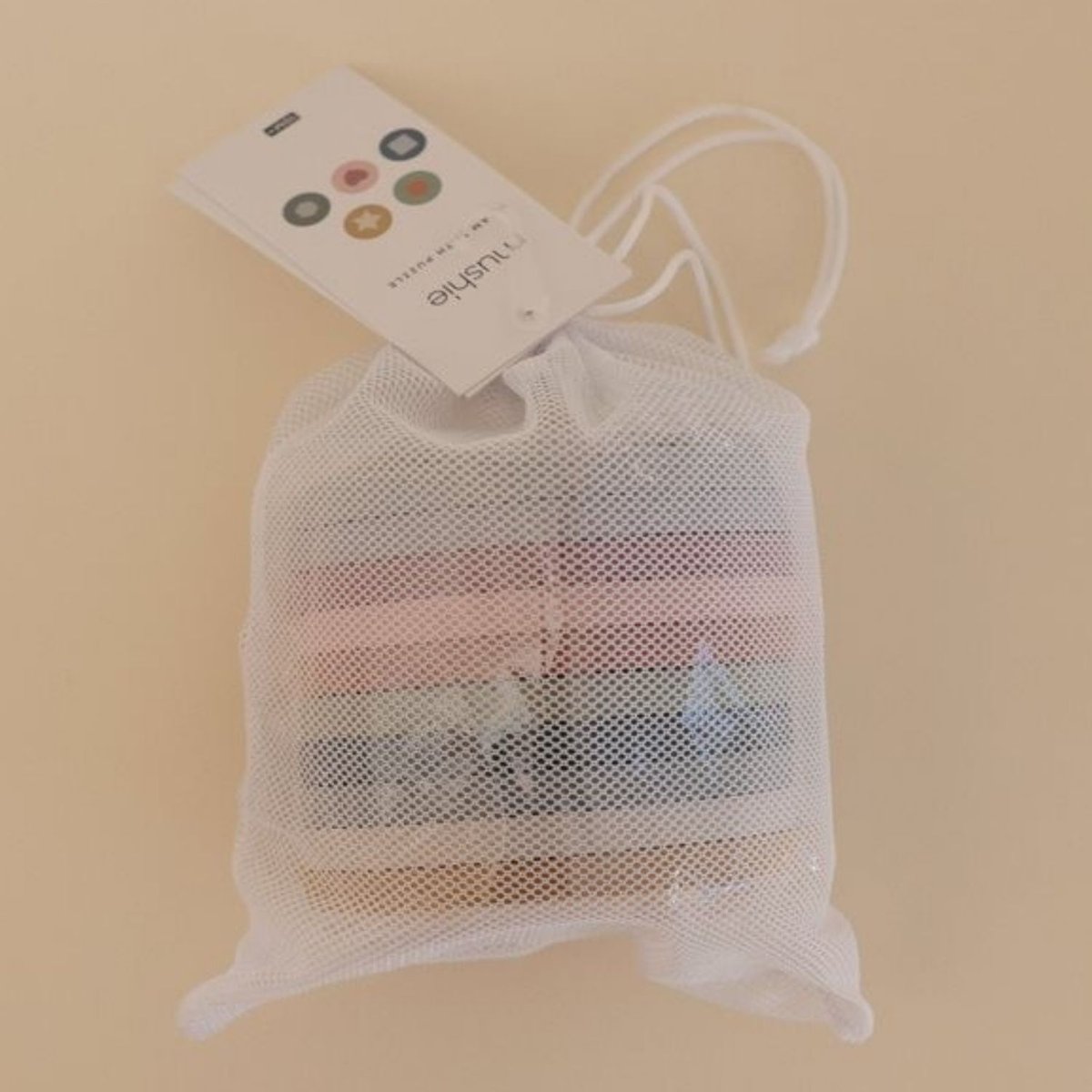 Puzzle de bain en mousse multicolore, MUSHIE