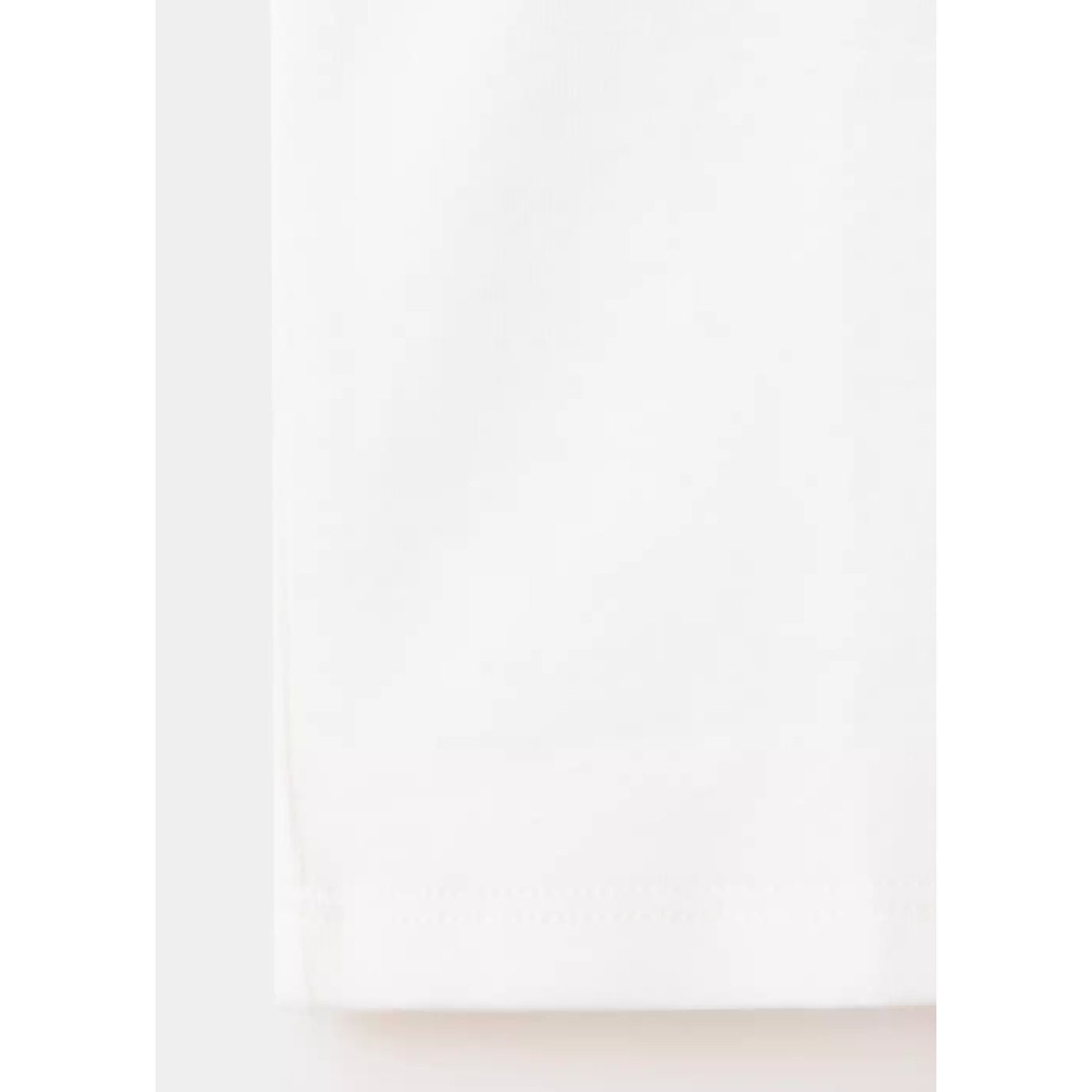 T-shirt en coton avec cordon tressé blanc cassé, MANGO TEEN