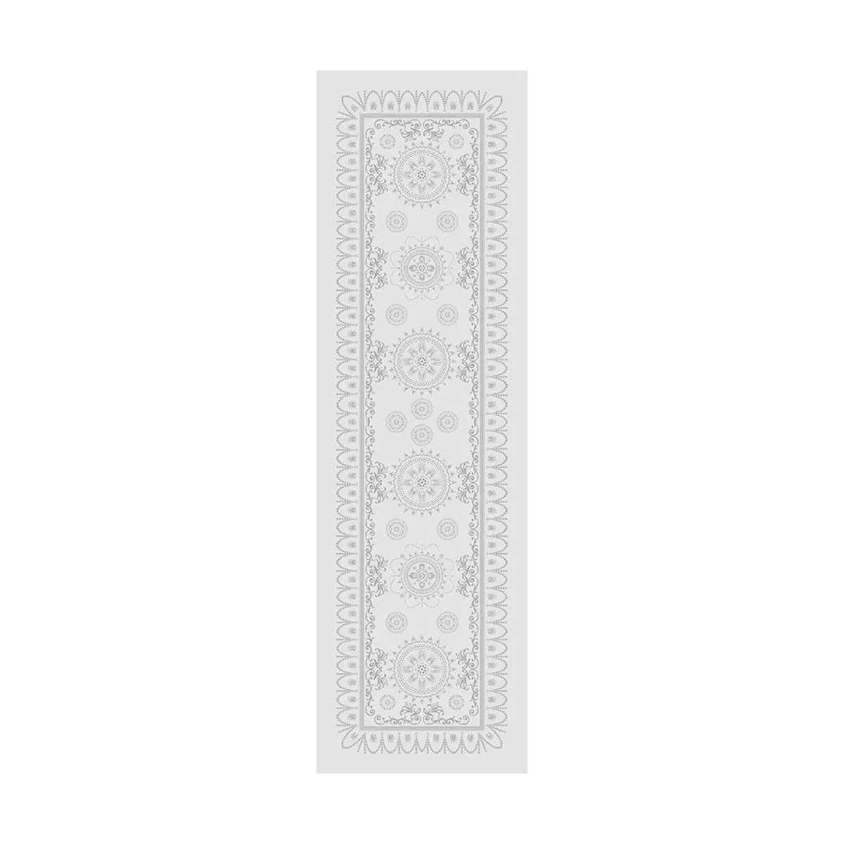 Chemin de table pur coton antitache ELOISE diamant, GARNIER THIEBAUT