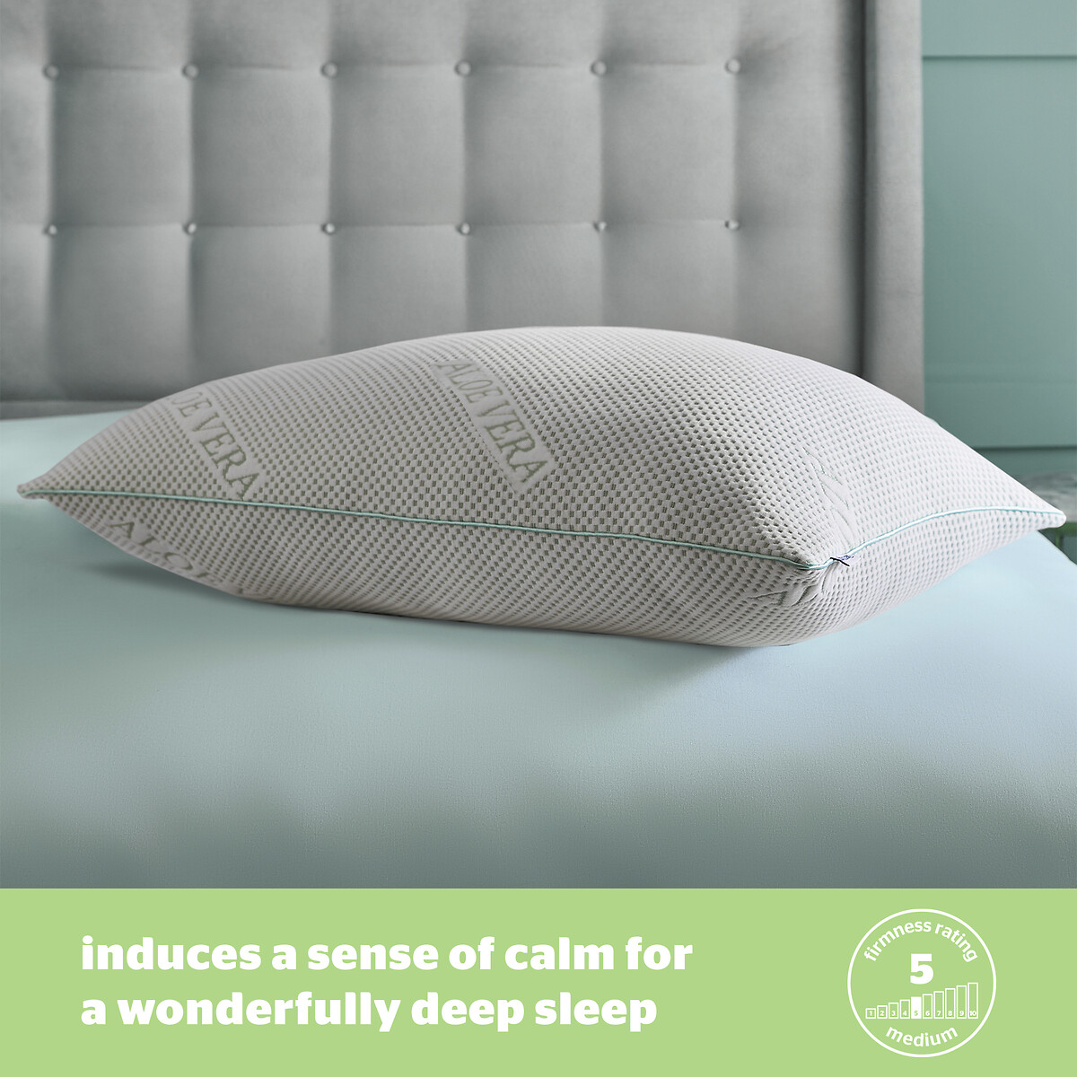 Wellbeing Aloe Vera Anti Allergy Pillow multi-coloured, SILENTNIGHT
