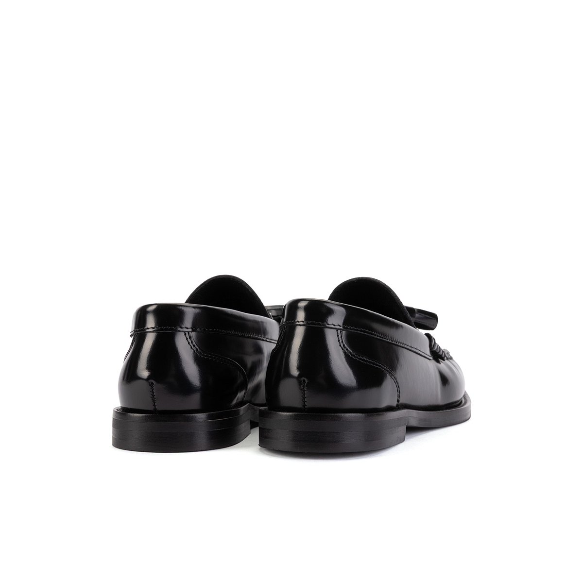 Mocassins cuir Settala black, MARTINELLI
