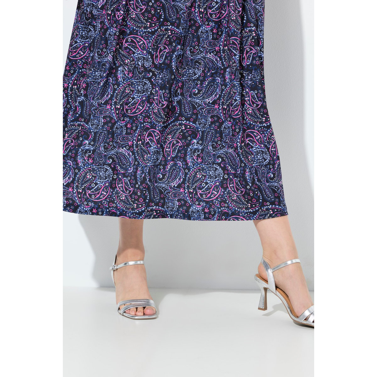 Robe en jersey noir, ULLA POPKEN