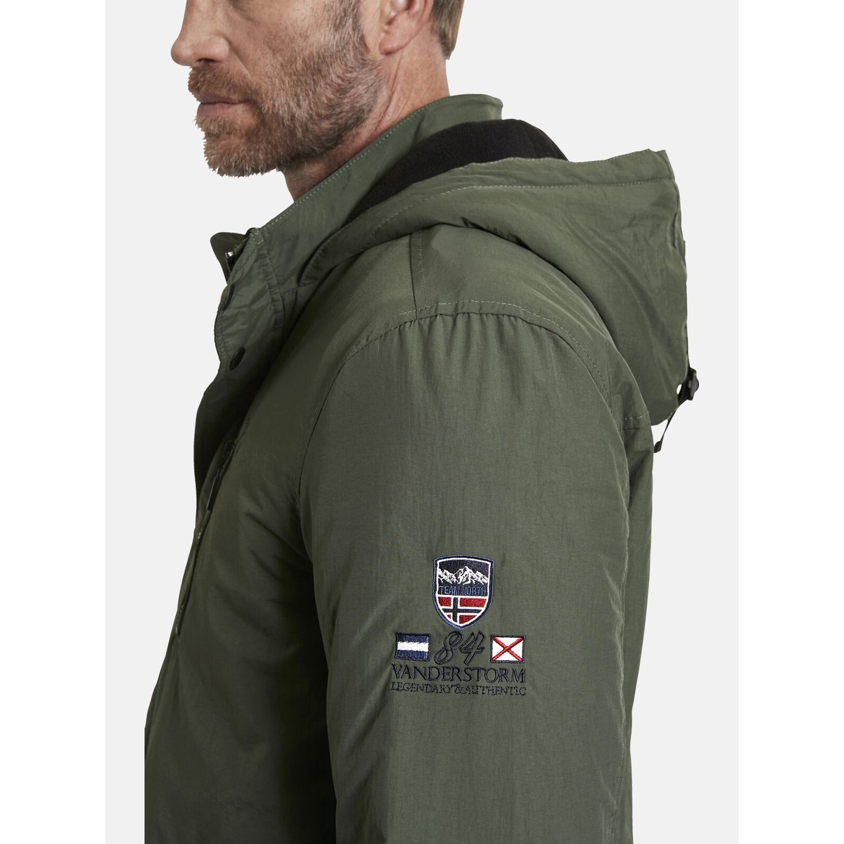 Parka RANDWING vert foncé, JAN VANDERSTORM