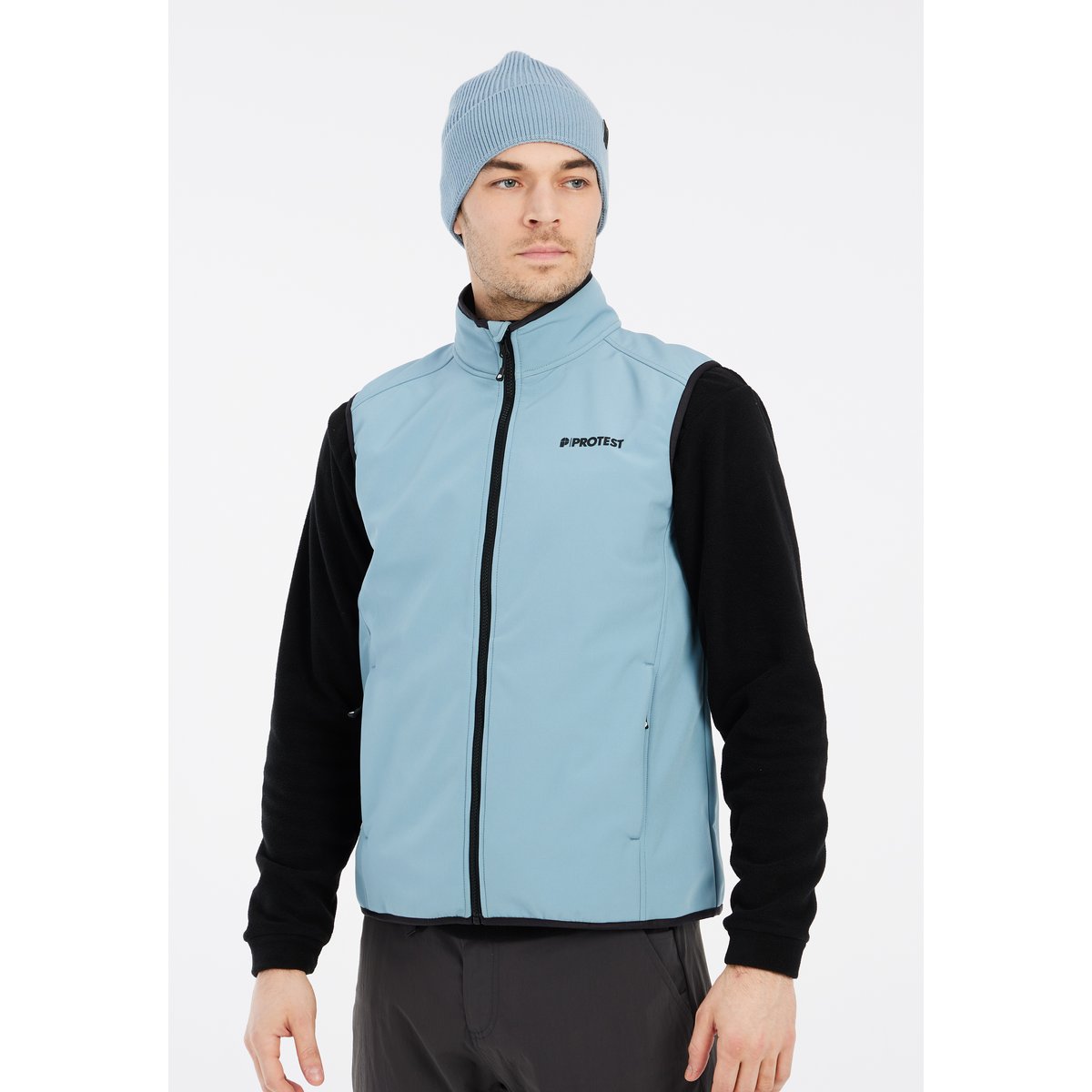 Bodywarmer outdoor PRTBRYANA steel blue, PROTEST