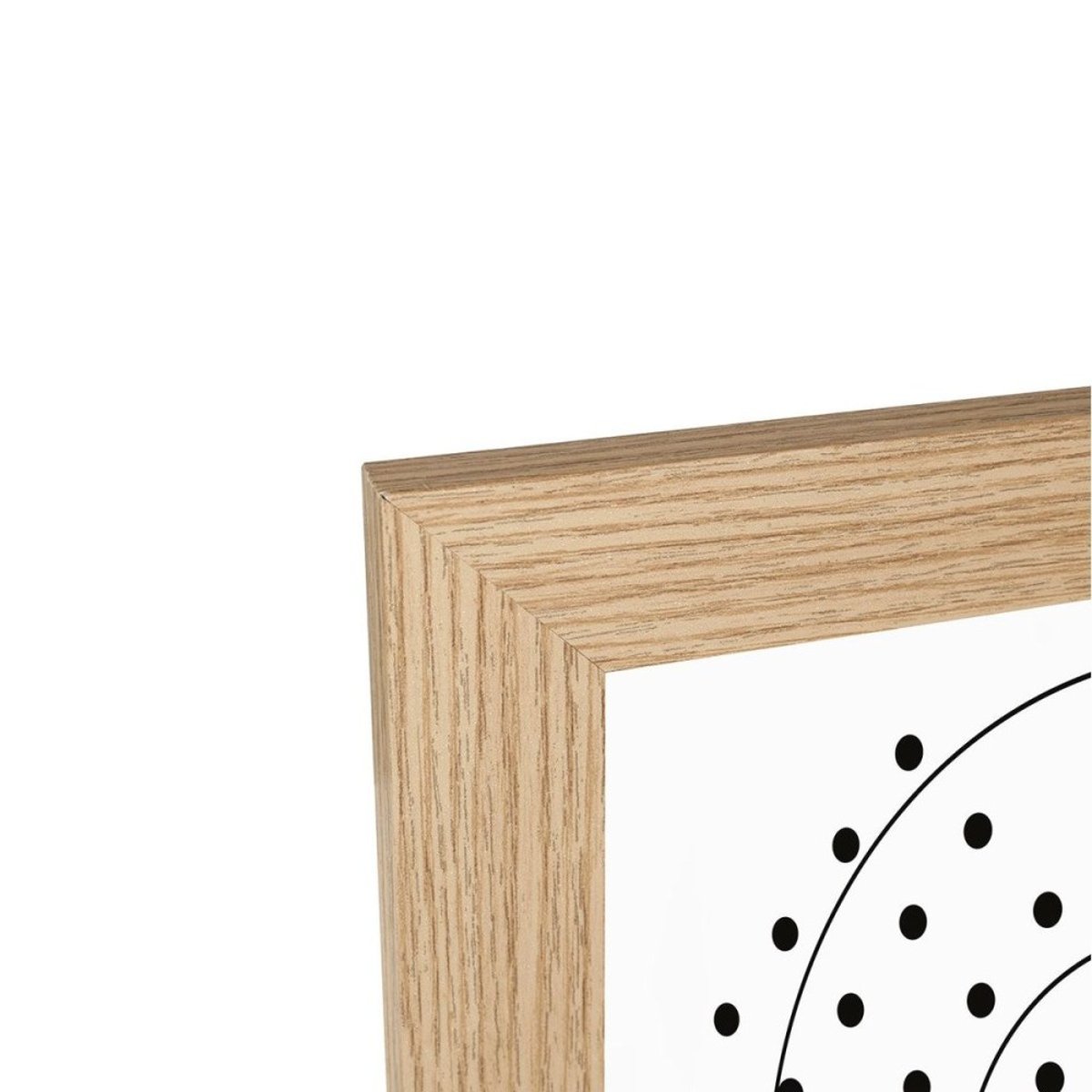 Cadre photo Mdf bois naturel 40x50 beige, DECORATIE