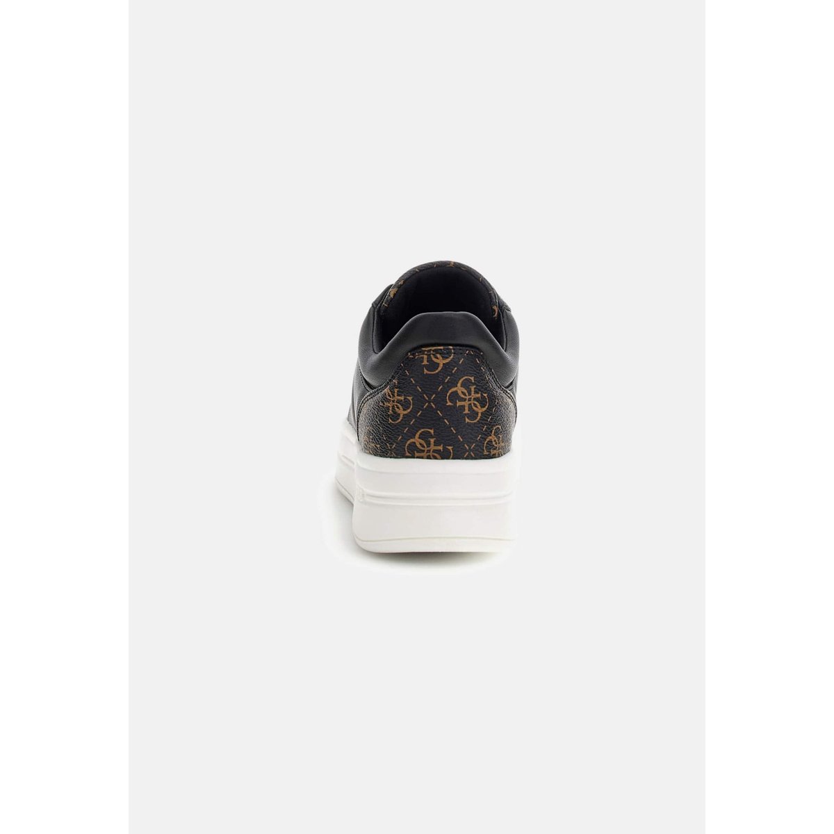 Sneakers Welli Cuir Véritable marron multi, GUESS