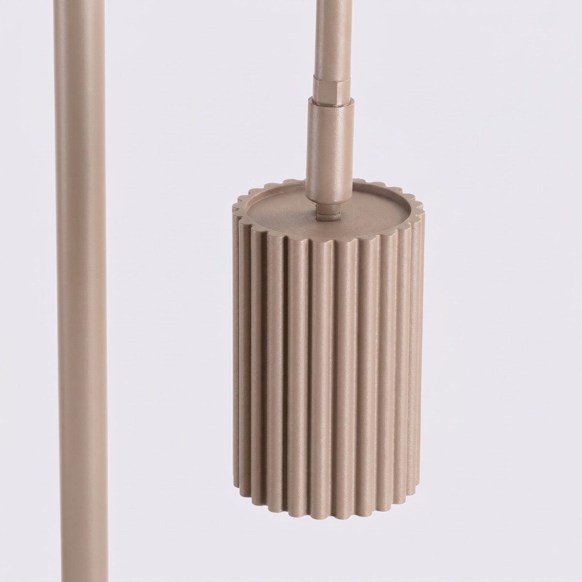 Lampadaire Aluminium Taupe GU10 1 KARBON taupe, EDEN