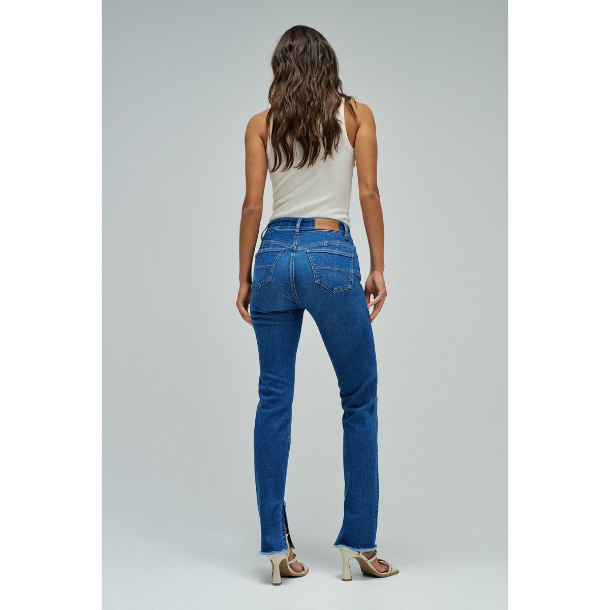 JEAN DESTINY PUSH UP SKINNY bleu denim, SALSA JEANS