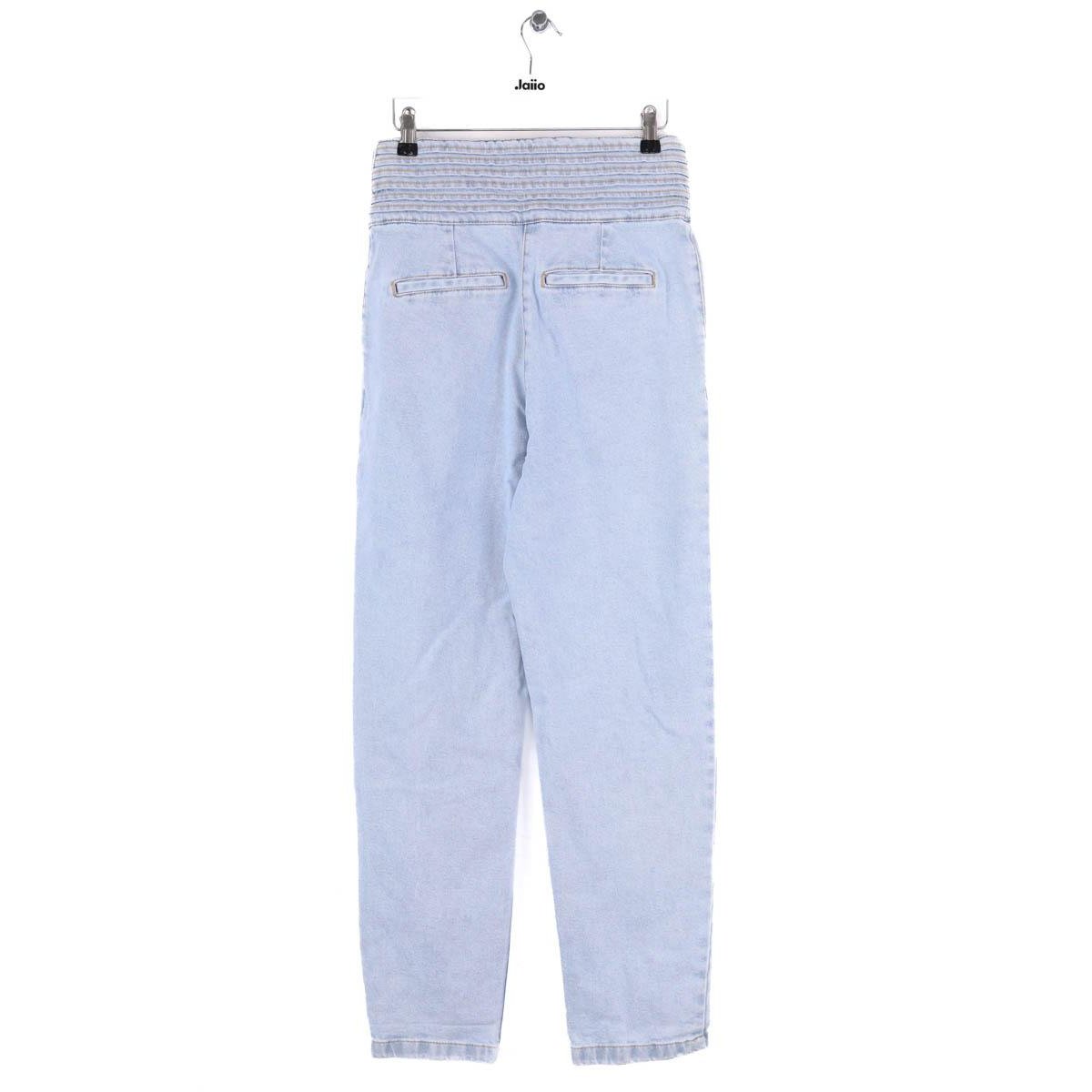 Jean boyfriend taille haute - Très Bon État bleu, SEZANE