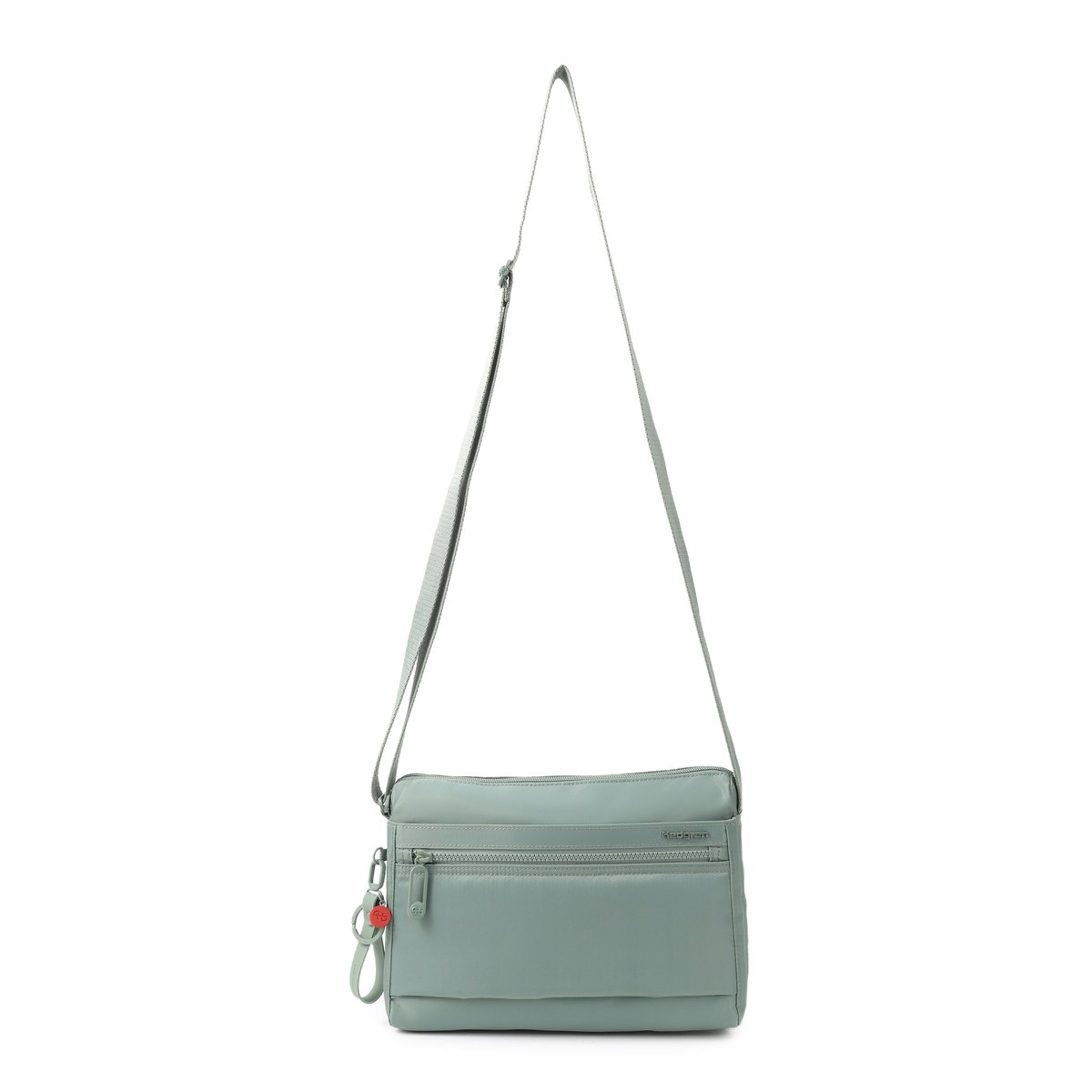 Sac bandoulière format moyen avec protection RFID green milieu, HEDGREN