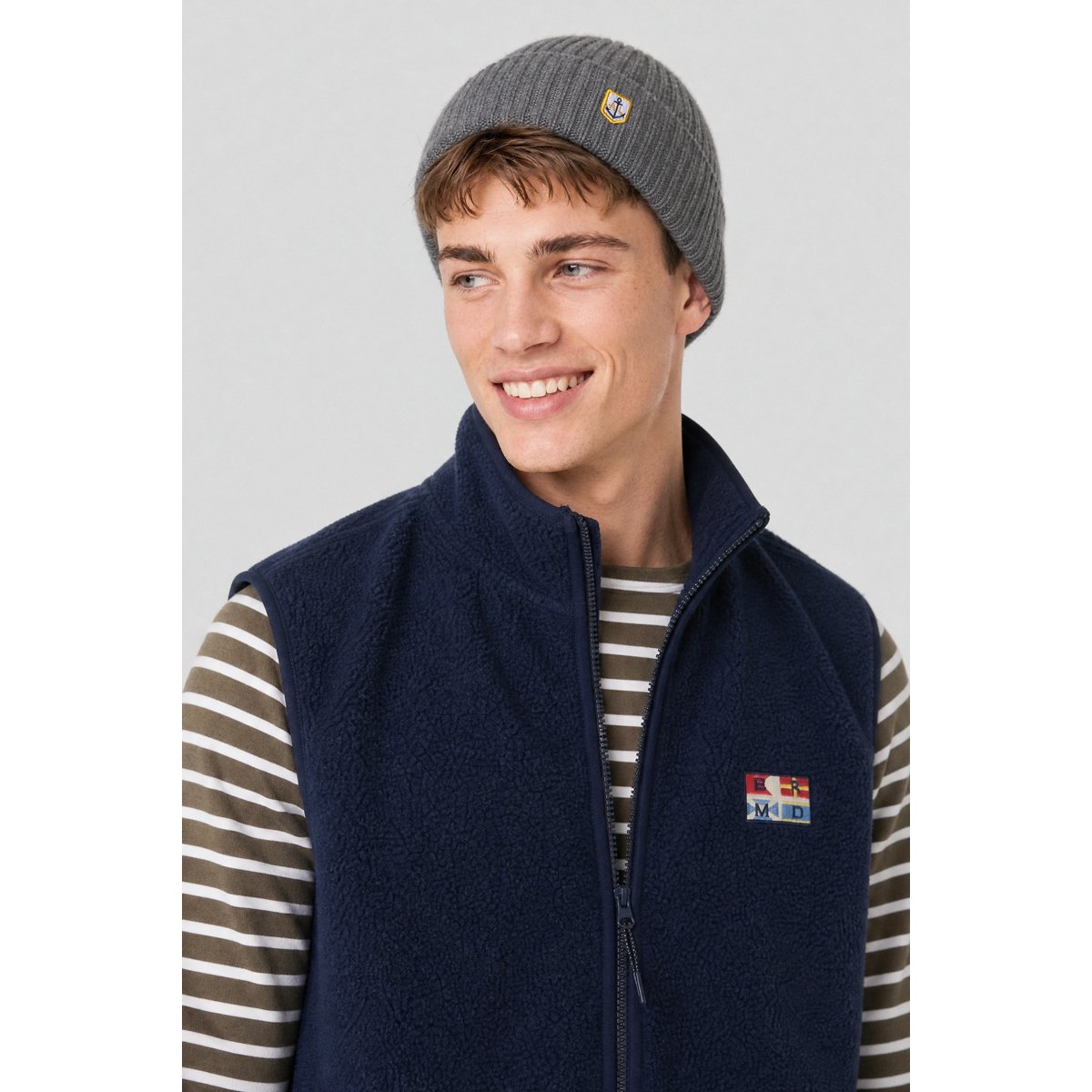 Polaire sans manches PINSOR navy, BERMUDES