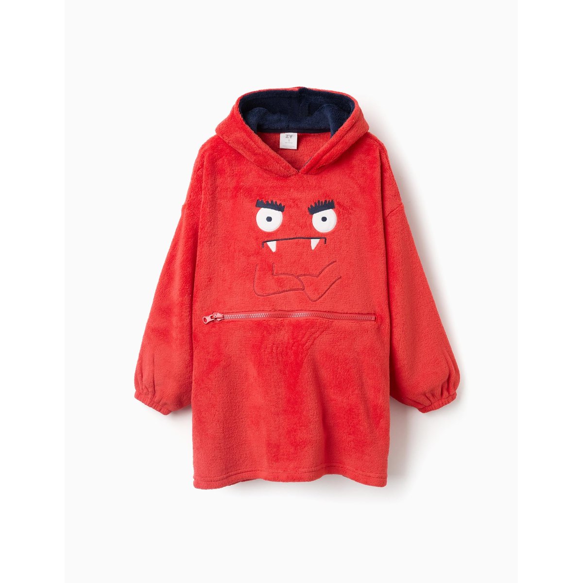 Sweat à capuche convertible en oreiller Monstres d'Émotions rouge, ZIPPY