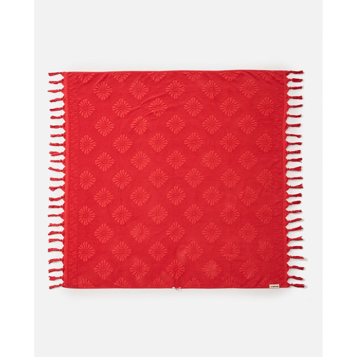 Serviette jumbo Mixed Jacquard rouge, RIP CURL