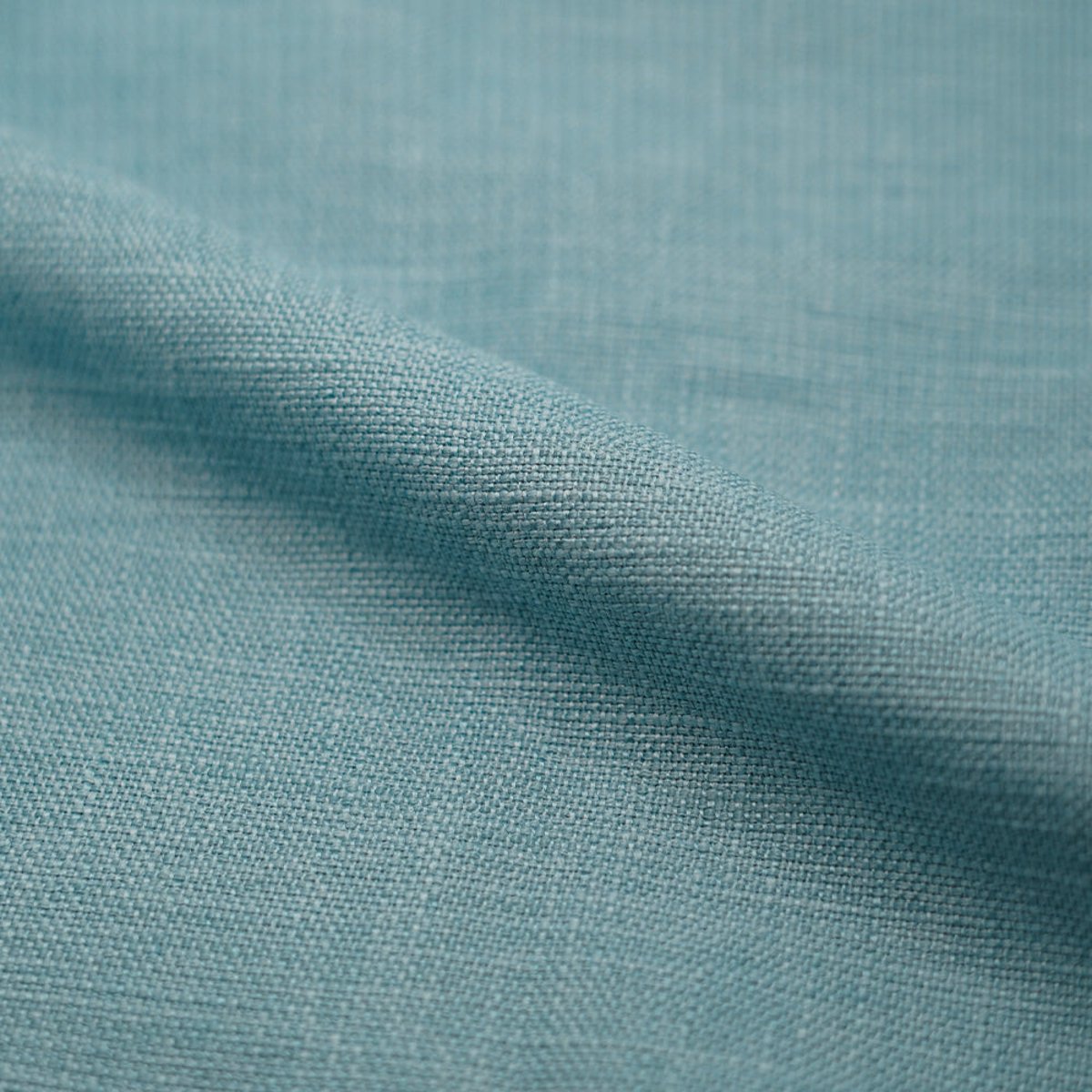 Fauteuil capitonné en tissu - CARMEN bleu clair, MAISON PAVANE