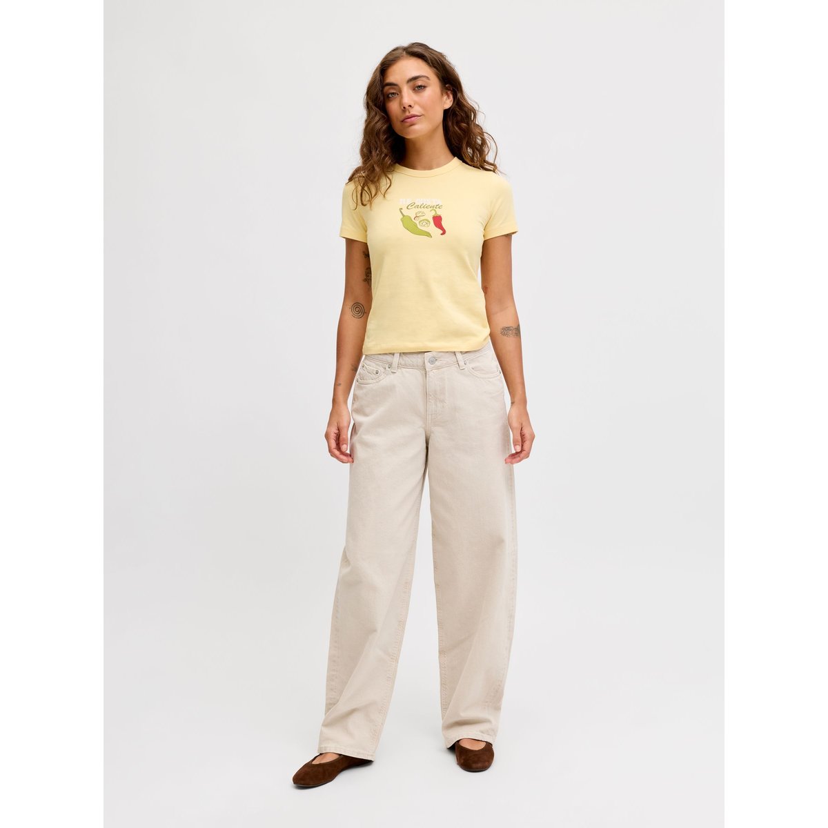 Jeans À Coupe Tonneau moonbeam, JJXX